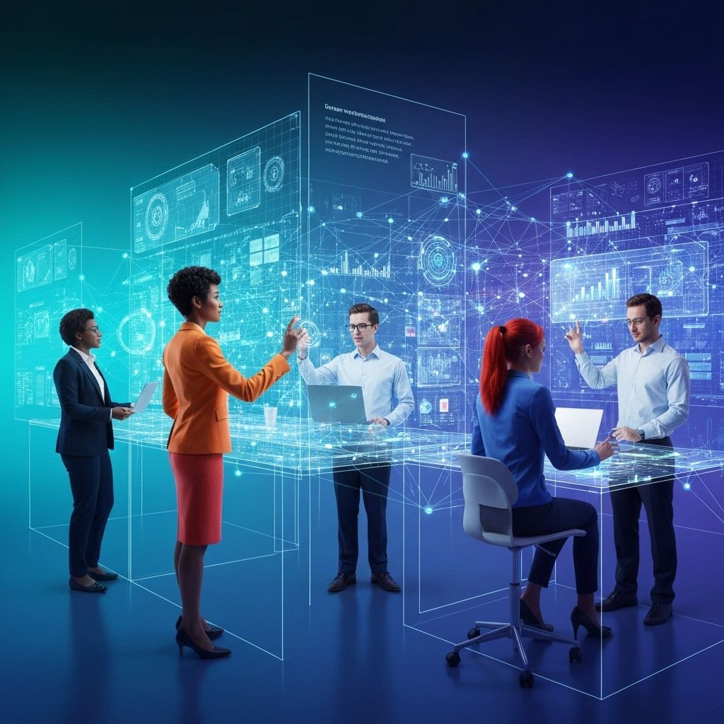 Sky Nexus Capabilities - Futuristic Digital Workspace